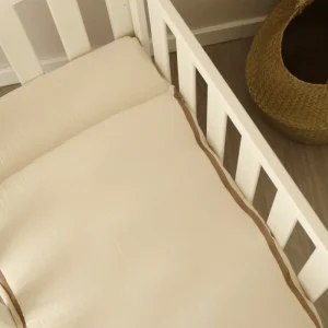 Saco Bajera Minicuna 80x50 Gasa Cruda