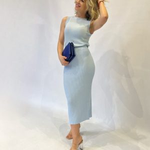 Conjunto de Top y Falda Canalé