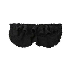 Bandeau con volantes Bambula Black