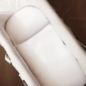 Saco Bajera Cochecito Gasa Blanca