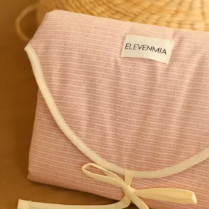 Cambiador Portátil XL Mini Stripe Rosa