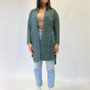 Chaqueta Abierta Solapa