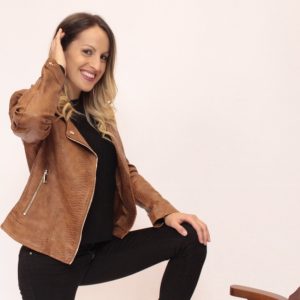 Chaqueta de polipiel