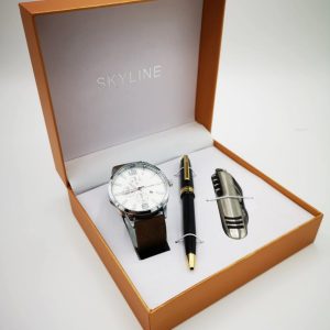 Conjunto reloj + boli + navaja multi
