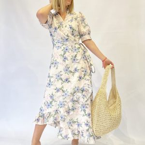 Vestido largo floral