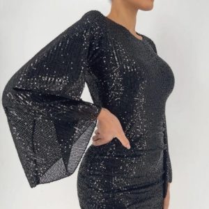 Vestido Corto Lentejuelas