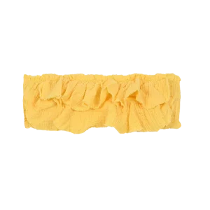 Bandeau con volantes Bambula Amarilla