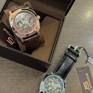 Reloj Automático Correa Piel