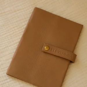 Portadocumentos Piel con Piel Taupe