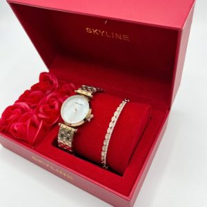 Conj. Reloj + Brazalete AC