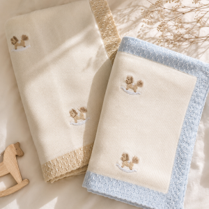 Rebozo tejido en Alpaca Bordado Baby Horse