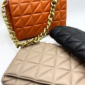 Bolso cadena guateado