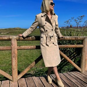 Gabardina Doble Botonadura