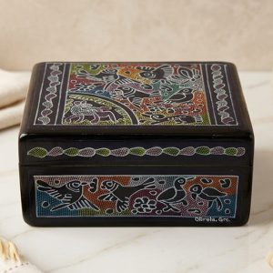 Caja de Olinalá Grande