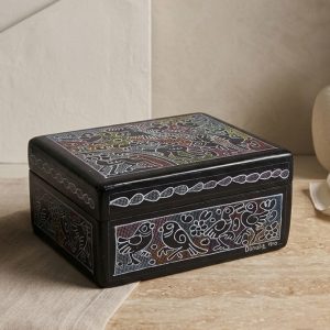Caja de Olinalá Grande