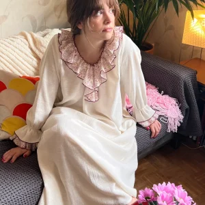 CAMISÓN LARGO IVORY