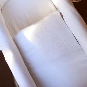 Vestidura Cochecito Dolby Blanco + Gasa Cruda Reversible