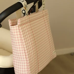 Bolso Big Vichy Rosa