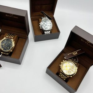 Reloj Acero Calendario 3595