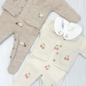 Conjunto tejido 3 Piezas Alpaca