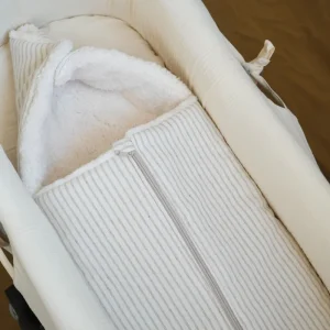 Saco Capazo Mini Stripe Arena + Borreguito