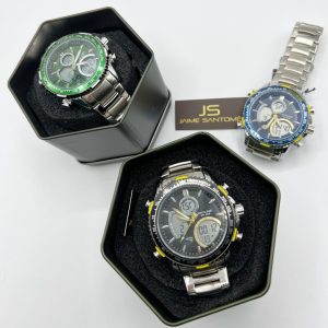 Reloj acero DH multifunción