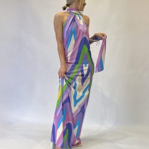 Vestido Lycra Estampado