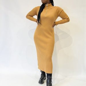 Vestido canalé