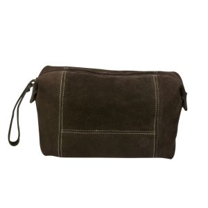 Estuche de viaje Brooklyn Gamuza Café