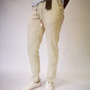 Pantalón chino de lino