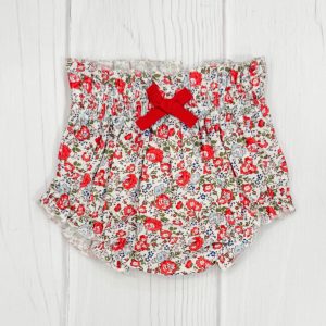 Short Valencia Flores Rojas