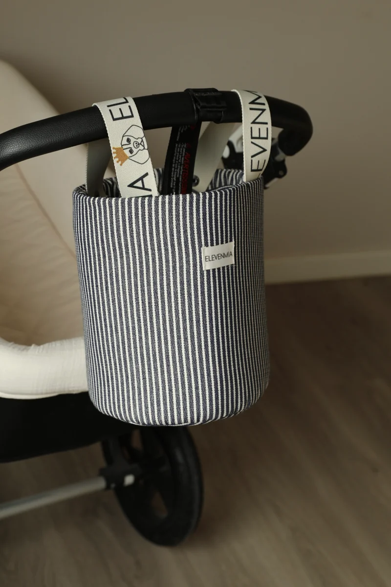 Bolso Mandana Apron Stripe Jean - Imagen 3