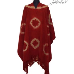 PONCHO DE ARGOLLAS G115 – UN PAÑO – TRAMA Y URDIMBRE FINA – SOLO POR PEDIDO
