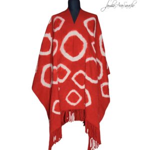 PONCHO DE ARGOLLAS G133 – UN PAÑO – TRAMA Y URDIMBRE FINA – SOLO POR PEDIDO
