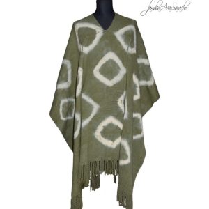 PONCHO DE ARGOLLAS G314 – UN PAÑO – TRAMA Y URDIMBRE FINA – SOLO POR PEDIDO