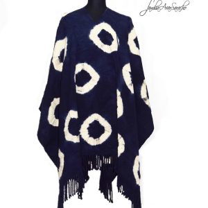 PONCHO DE ARGOLLAS G400 – UN PAÑO – TRAMA Y URDIMBRE FINA – SOLO POR PEDIDO