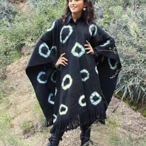 PONCHO DE ARGOLLAS G401 – UN PAÑO – TRAMA Y URDIMBRE FINA – SOLO POR PEDIDO