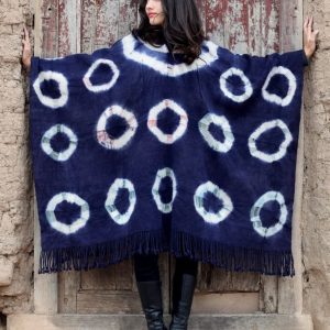 PONCHO DE ARGOLLAS G410 – UN PAÑO – TRAMA Y URDIMBRE FINA – SOLO POR PEDIDO