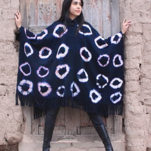 PONCHO DE ARGOLLAS G413 – UN PAÑO – TRAMA Y URDIMBRE FINA – SOLO POR PEDIDO