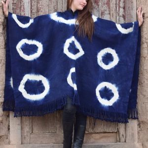 PONCHO DE ARGOLLAS G430 – UN PAÑO – TRAMA Y URDIMBRE FINA – SOLO POR PEDIDO