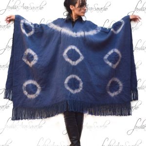 PONCHO DE ARGOLLAS G431 – UN PAÑO – TRAMA Y URDIMBRE FINA – SOLO POR PEDIDO