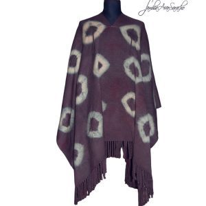 PONCHO DE ARGOLLAS G446 – UN PAÑO – TRAMA Y URDIMBRE FINA – SOLO POR PEDIDO