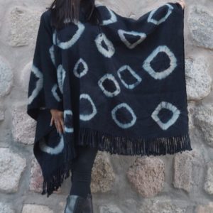 PONCHO DE ARGOLLAS G450 – UN PAÑO – TRAMA Y URDIMBRE FINA – SOLO POR PEDIDO