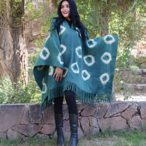 PONCHO DE ARGOLLAS G454 – UN PAÑO – TRAMA Y URDIMBRE FINA – SOLO POR PEDIDO
