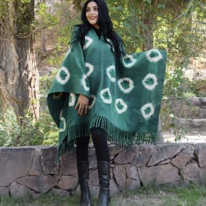 PONCHO DE ARGOLLAS G320 – UN PAÑO – TRAMA Y URDIMBRE FINA – SOLO POR PEDIDO