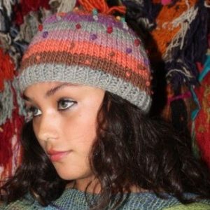 GORRO DE OVEJA CON PUNTITOS