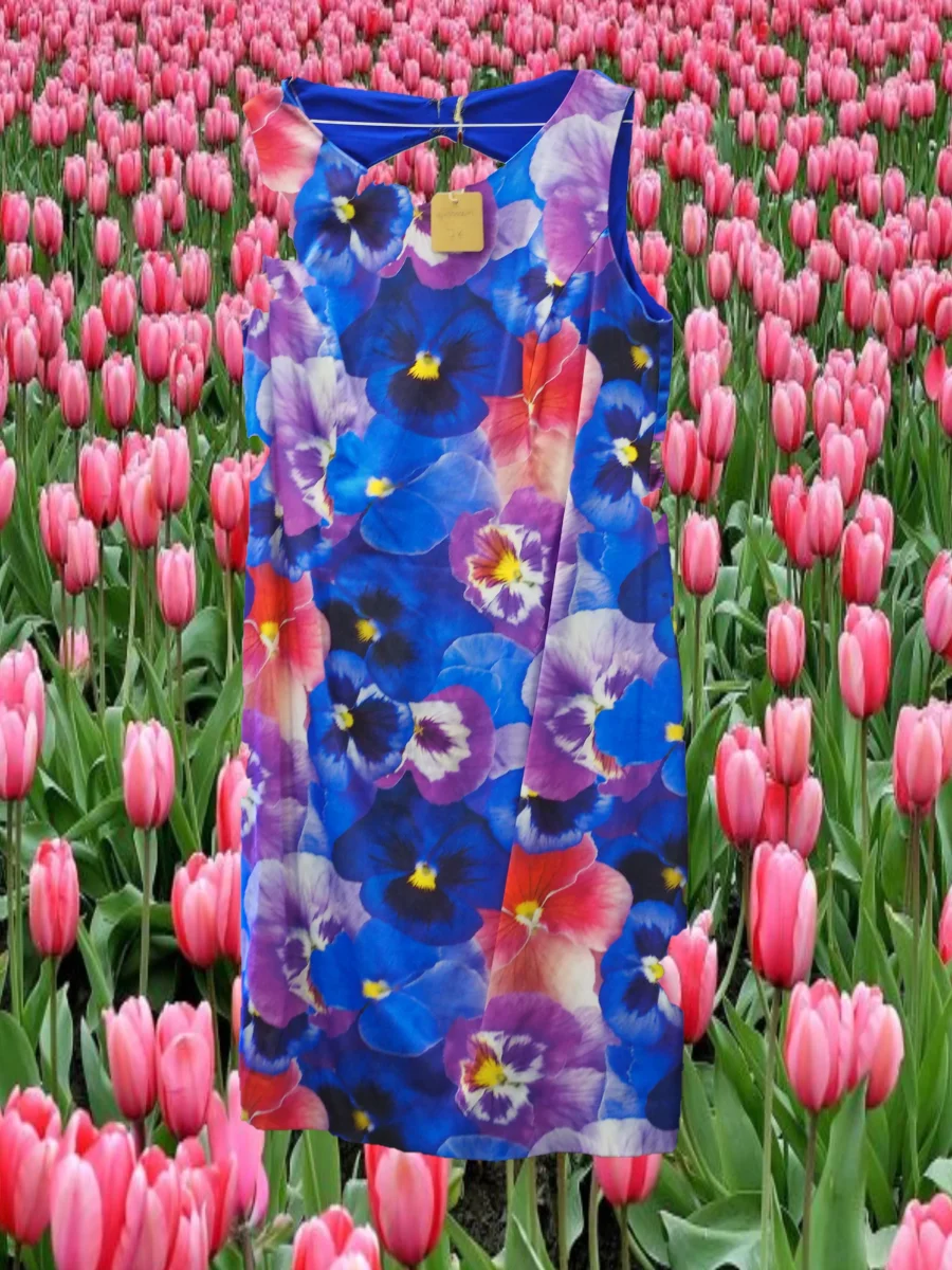 VESTIDO MULTICOLOR TIRANTES