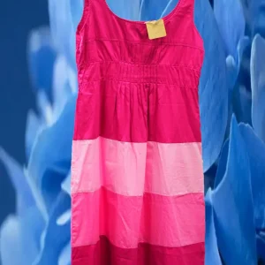 VESTIDO TIRANTES EN TONOS ROSADOS