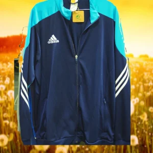 CHAQUETA DEPORTE AZUL CON CREMALLERA