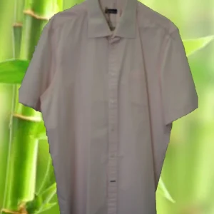 CAMISA MANGA CORTA CABALLERO ROSA PALO